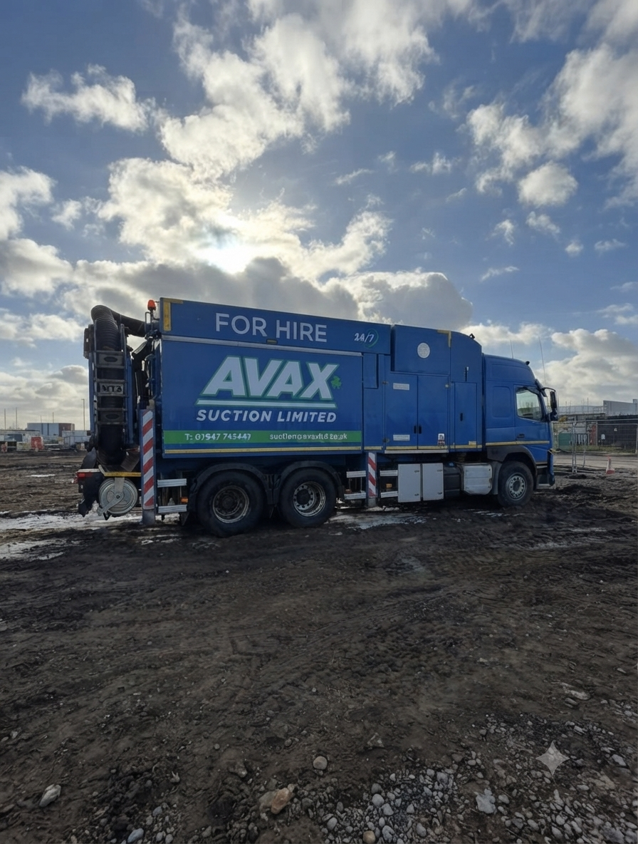 AVAX AY18 DFP suction excavation unit