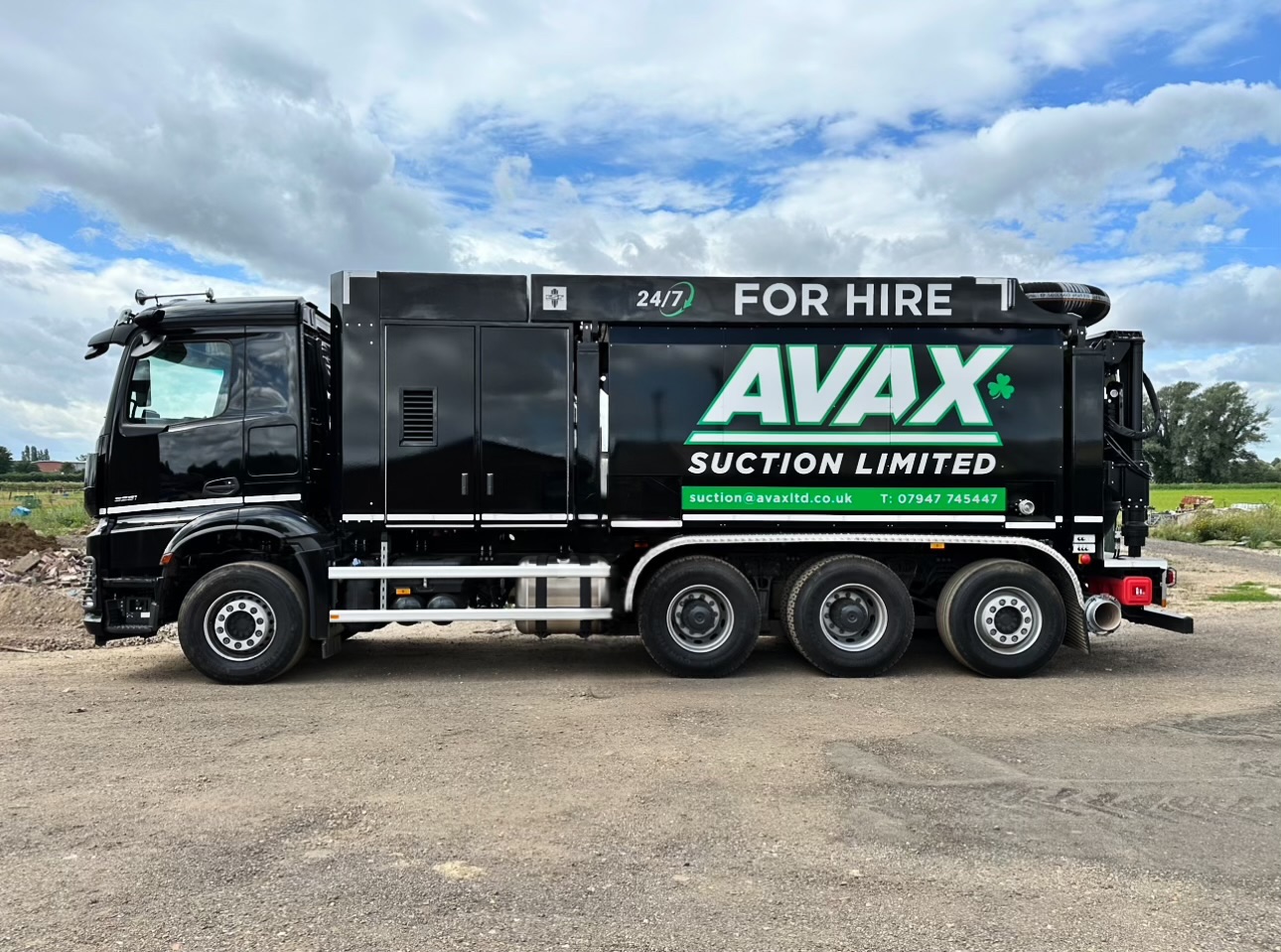AVAX BV23 KPR suction excavation unit